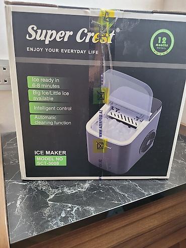 buz m4 hesap: Super Crest Buz Hazırlayan Aparat (Ice Maker) – Yeni 🔹 Brend: Super — 1