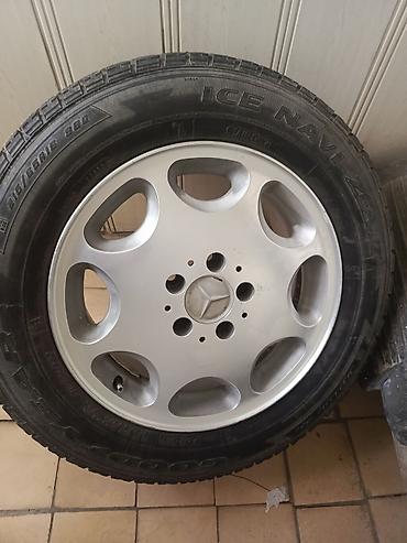 bbs 15: Комплект из 4 легкосплавных дисков Mercedes-Benz с зимними шинами — 1