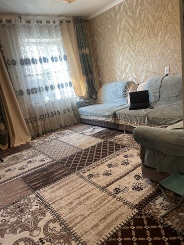 продается 1 комнатная квартира в Кыргызстан | Долгосрочная аренда квартир: 2 комнаты, 52 м², 103 серия, 1 этаж, Свежий ремонт, Электрическое отопление
