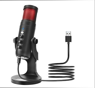 микрофон пк: USB-микрофон Jmary MC-PW9 (RGB) - Подключение: USB, Plug&Play — — 3