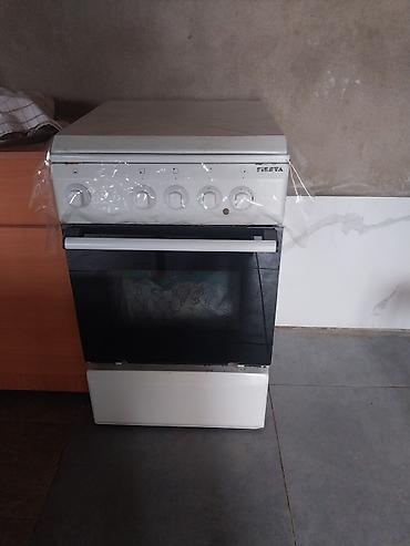 bar blender: Fiesta qaz-elektrik kombinə edilmiş soba - Üst panel: 4 gözlü – 3 — 1