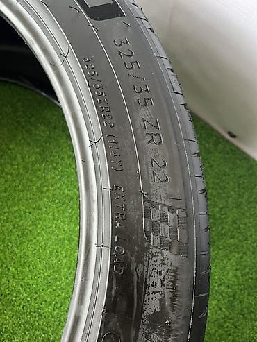 44 2: Шины 325 / 35 / R 22, Лето, Б/у, Пара, Легковые, США, Michelin — 4