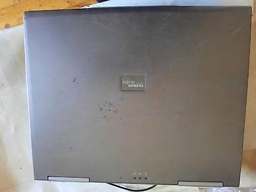 купить б у ноутбук: Fujitsu Siemens retro noutbuk, Windows XP işlək olub olmadığı — 2