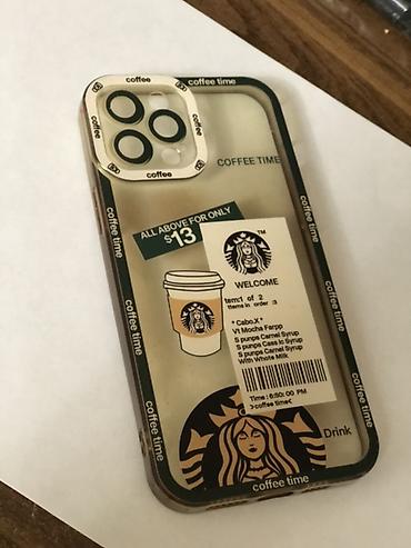 şüşə qiyməti: IPhone 13 Pro Max/ 12 pro max üçün şəffaf və maraqlı dizaynlı kabura — 1