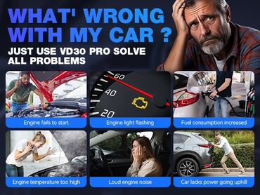 Alati za automobile: Novo - VDIAGTOOL VD30 Pro OBD2 Auto Dijagnostika VDIAGTOOL VD30 Pro — 8