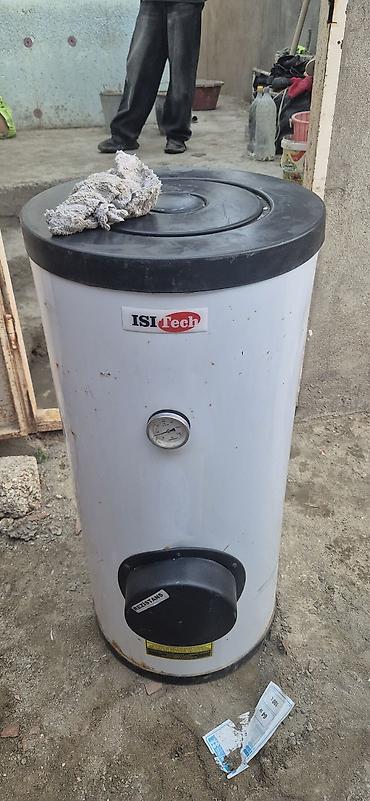 su termometri: ISITech emaye kaplı, tək serpantinli boyler - Həcm: 100 litr - İşləmə — 1