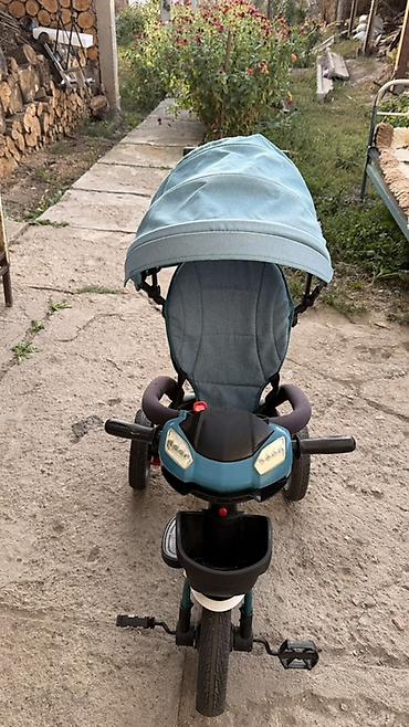 Другой детский транспорт: Детская универсальная коляска 2 в 1 + автолюлька и трехколесный — 4