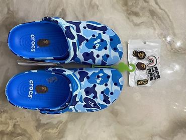 jibbitz: Сабо, 39, 40, Crocs, Новый, цвет - Синий — 2