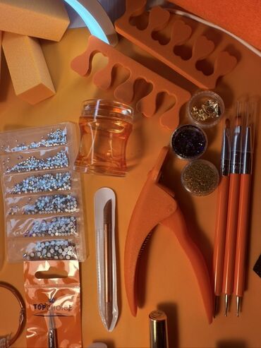 Manikür və pedikür məhsulları: Dırnaq üçün gel lak, Yeni, Ödənişli çatdırılma, Ünvandan götürmə, Pulsuz çatdırılma — 8