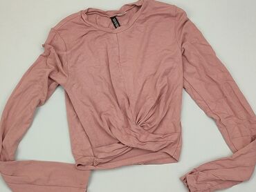 różowe bluzki z dekoltem: Bluzka Damska, Abercrombie Fitch, XS, stan - Dobry