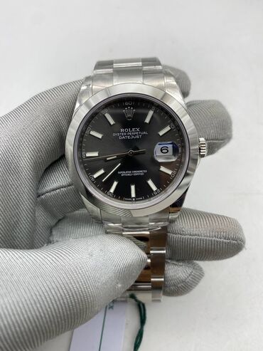 мужские швейцарские часы: Rolex DateJust ️Премиум качество ️Диаметр 41 мм ️Сапфировое стекло