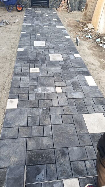 Тротуарная плитка: Тротуарная плитка, Другая модель, Под камень, Для двора, Новый — 5