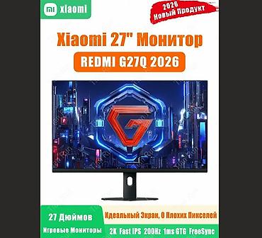 redmi 4a: Монитор, Xiaomi, Новый, LED, 27" - 28" — 1