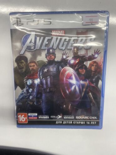 marvel avengers: Playstation 5 (ps5) ücün oyun disci. Salafanı acılmayıb. Oyun adı