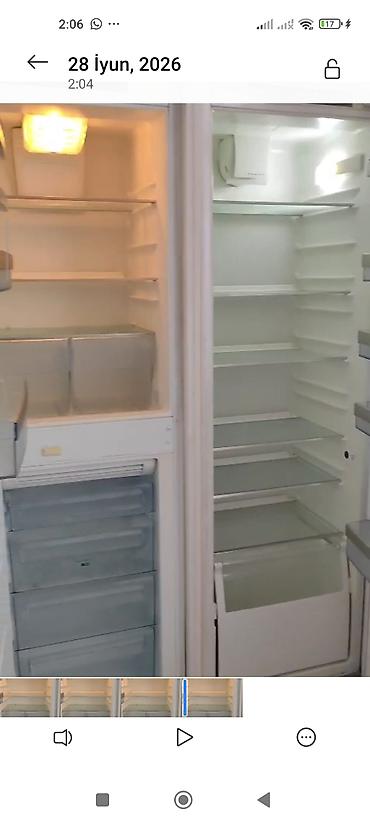 Soyuducular: Gömülü (inteqrasiya olunan) iki qapılı soyuducu + dondurucu İsdər — 5