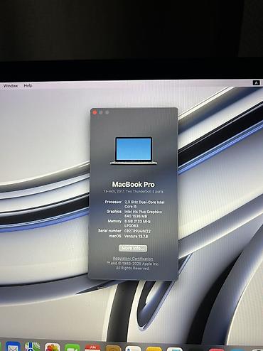 apple ipad pro: MacBook Pro 2017 A1708 8GB RAM, 256GB SSD. Batareya 650 cycle — 1