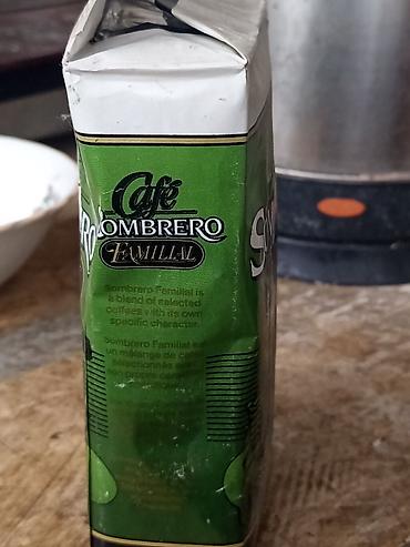 куринный помет: Кофе Café Sombrero Familial - Формат: молотый кофе в вакуумной — 1