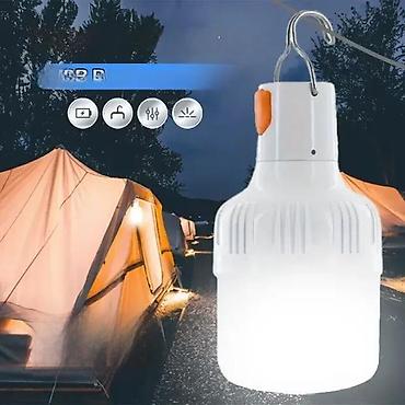 Oprema za kampovanje: LED kamp lampa sa kukom NOVO. Karakteristike: 1. ✨ Široko — 7