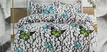 plisani: Posteljina - Komplet za jednu osobu 🛏️✨ Dimenzije: 160x210 cm 📏 — 1