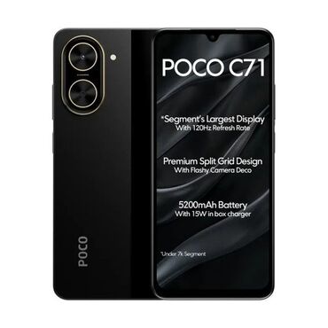 продаю виш: Poco X7 Pro, Колдонулган, 128 ГБ, түсү - Кара, 2 SIM