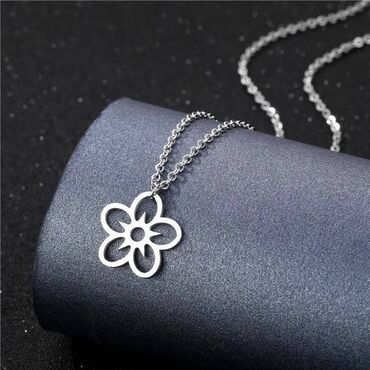 deo zenski: Lancic - Cvet trešnje - 316L Predivna ogrlica koja nikada ne bledi i