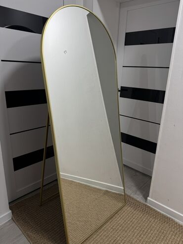 зеркало полный рост: Напольное зеркало с арочным верхом - Тип: напольное, со складной