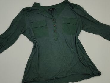 zielone bluzki koszulowe: Блуза жіноча, F&F, S, стан - Хороший