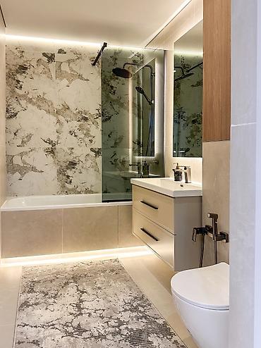 tophouse: 2 комнаты, 53 м², Кок-Жар мкр Элитка, 6 этаж, Дизайнерский ремонт — 8