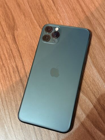 Apple iPhone: IPhone 11 Pro Max, 256 GB, Matte Midnight Green