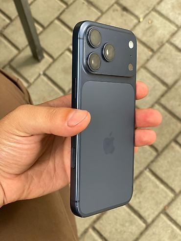 apl: IPhone 17 Pro Max, 256 GB, Mavi, Face ID — 2