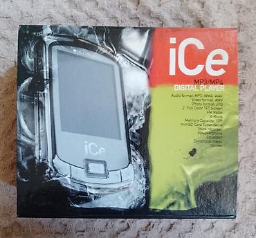 heets cu bila: ICe MP3/MP4 digitalni plejer - Ekran: 2" TFT u boji - Podržani audio — 4