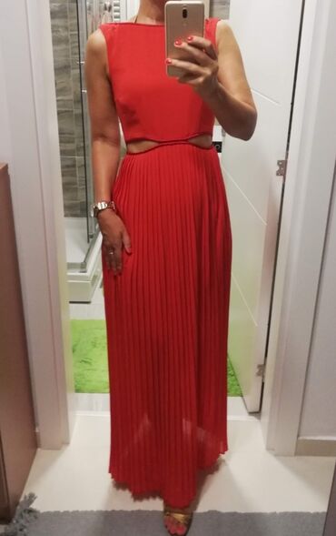 haljina s: S (EU 36), bоја - Crvena, Večernji, maturski