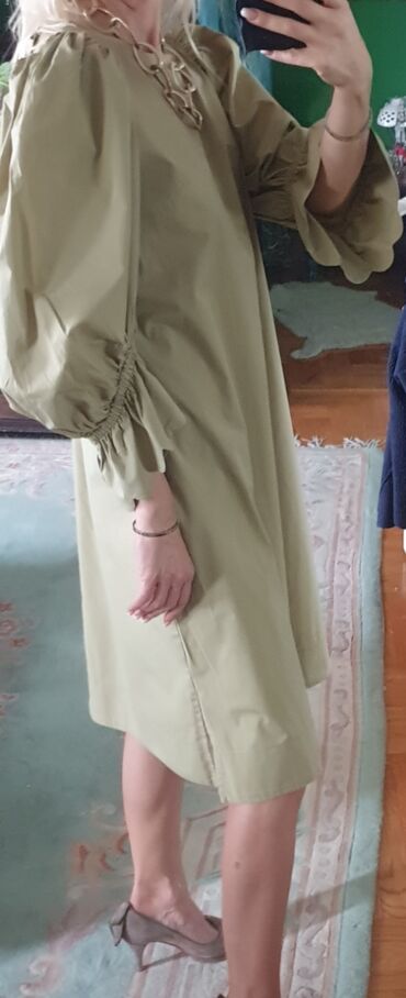 Haljine: Balenciaga S (EU 36), bоја - Bež, Oversize, Dugih rukava — 9