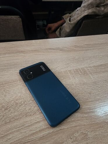 скупка комп: Poco M5, Колдонулган, 128 ГБ, түсү - Көк, 2 SIM