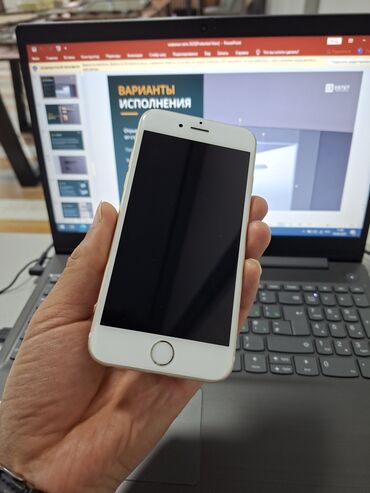 продам айфон 6: IPhone 6s, Колдонулган, 64 ГБ, Алтын, Кабель, Куту, 100 %