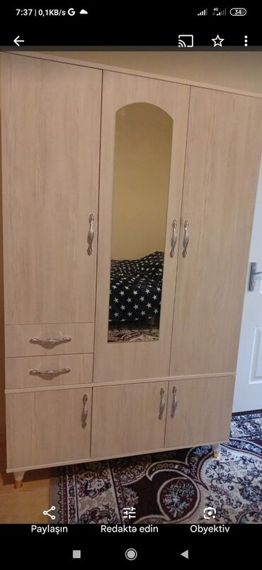 Dolablar: Yeni, Açılan, 3 qapılı Düz dolab, Şifonyer, Azərbaycan — 4