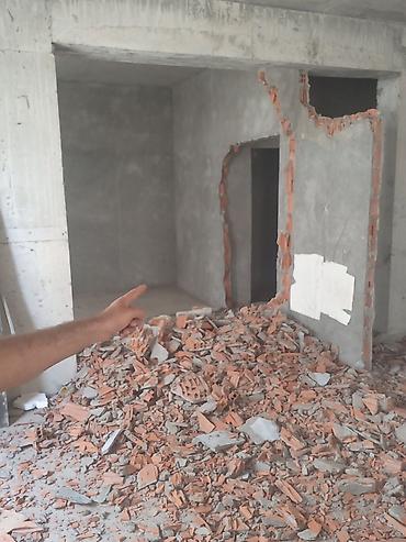 usta işləri: Söküntü və tikinti tullantılarının yığılması xidməti - Mənzillərdə — 1