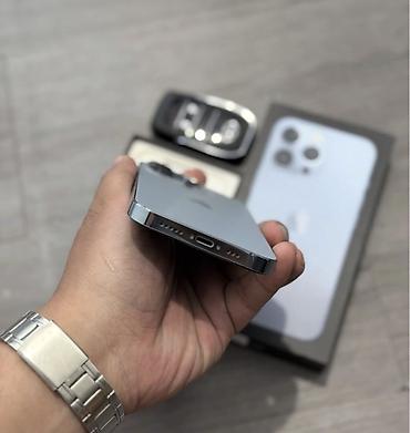 satılan telefonlar: IPhone 13 Pro, 128 GB, Sierra Blue, Zəmanət, Simsiz şarj, Face ID — 6