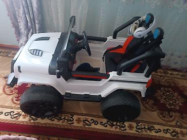 Jeep: Uşaq elektro-mobil – Jeep tərzində off-road model - Korpus: ağ rəng at lalafo.az — 3 Jeep: Uşaq elektro-mobil – Jeep tərzində off-road model - Korpus: ağ rəng — 3