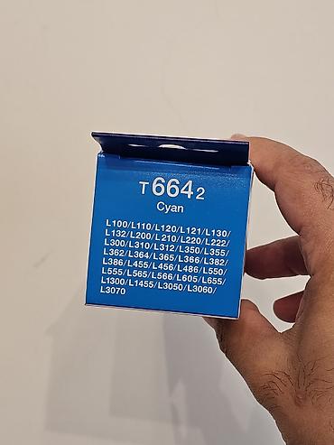 epson l1300: Epson 664 Original Mürəkkəb 70 ml – Cyan, Magenta, Sarı Epson 664 — 3