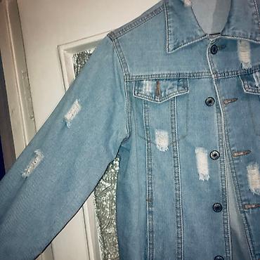 Джинсовые куртки: Джинсовая куртка, Осень-весна, 2XL — 9