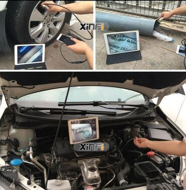 Mobil telefonlar üçün digər aksesuarlar: Endoskop kamera diametr 5,5mm,ve 7mm kabel 1,2,3 ve 5 metr yuksek — 19