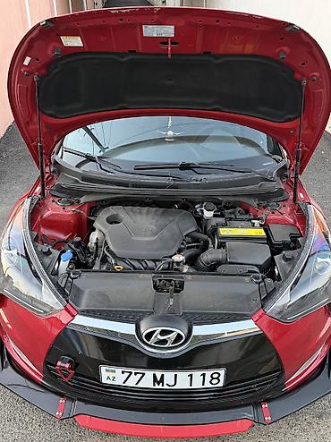 Hyundai: Hyundai Veloster: 1.6 l | 2017 il Hetçbek -da lalafo.az — 13 Hyundai: Hyundai Veloster: 1.6 l | 2017 il Hetçbek — 13