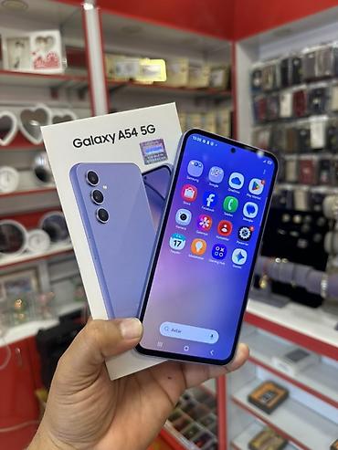 i̇pone 15 pro: Samsung Galaxy A54 5G, 128 GB, rəng - Bənövşəyi, İki sim kartlı — 2