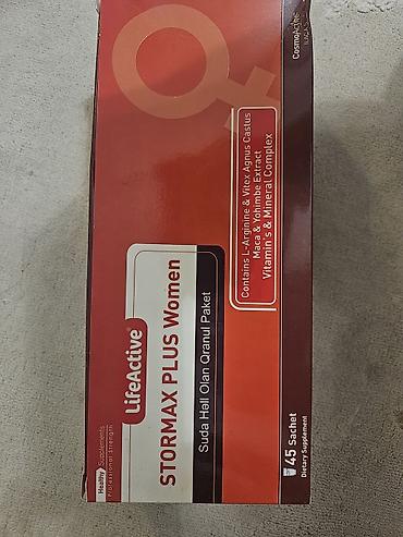 koftalar 2024: LifeActive STORMAX PLUS Women – suda həll olan qranul paket 35 ədədi — 1