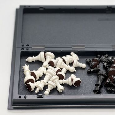 Шахматы: Шахматы магнитные. Магнитный классический шахматный набор среднего — 5