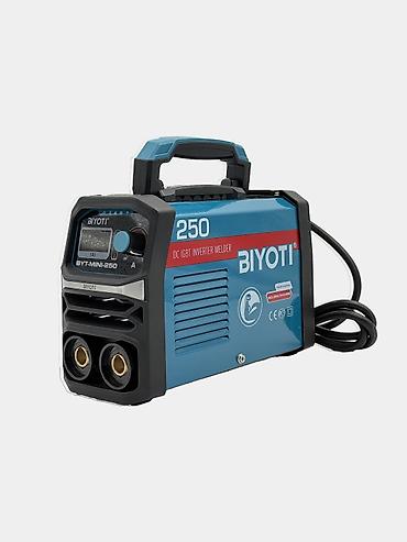 Qaynaq, svarka aparatları: №: 11780 Məhsulun adı: Qaynaq aparatı Biyoti mini MMA 250A Brend — 2