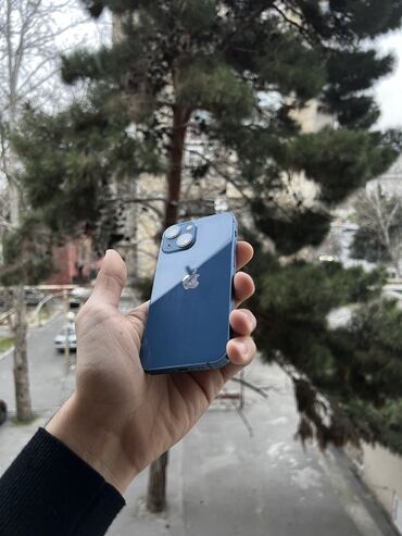 Apple iPhone: IPhone 13 mini, 128 GB, Blue Titanium, Face ID