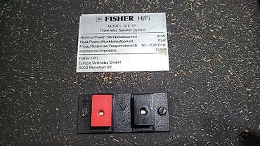 18 pro: FISHER HI - FI - STE 171, сделано для Европы, 8ом сопротивление, 40w — 9