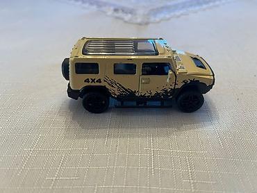 hummer h1: Oyuncaq metal ofroud maşın modeli – 4x4 SUV - Korpus: metal üstlük — 8